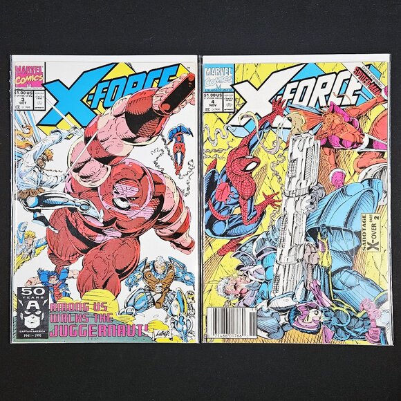 X-Force 3,4,5 - Vol. 1 - 3 Book Lot 🔑 issue (1991) - Picture 2 of 8